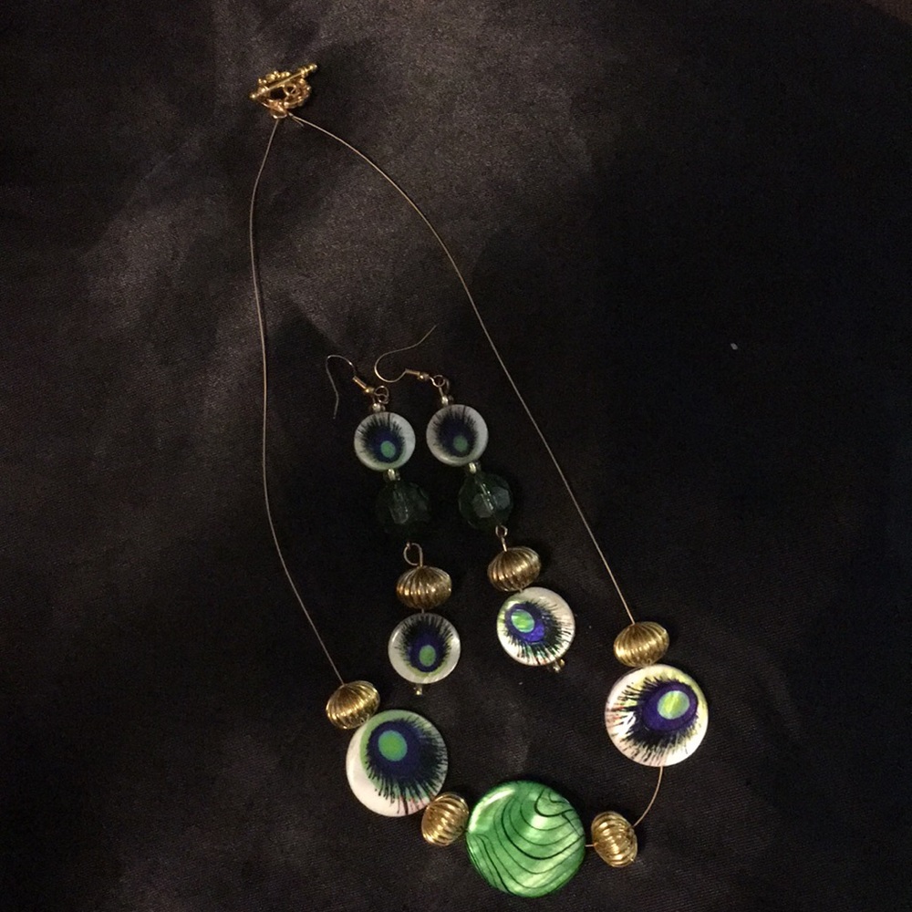 Handcrafted Necklace & Earrings